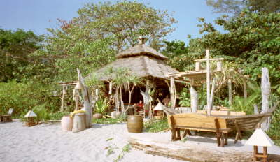 Einsame Bar am S�dlichen Strand