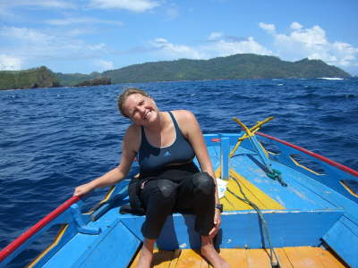 Anke, der Chef von Blue Bay