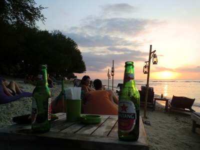 Sundowner am KarmaKayak