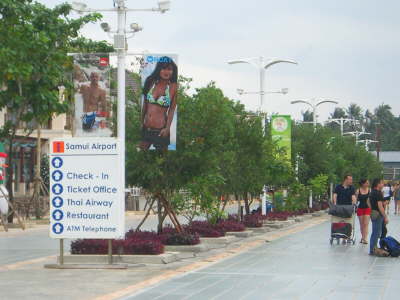 Einkaufspassage Samui Airport