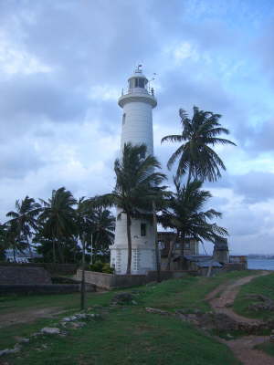 Leuchtturm im Fort von Galle