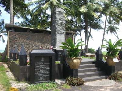 Denkmal an die Opfer des Tsunamis