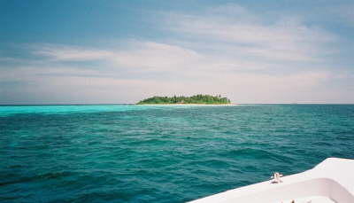 Blick auf Fesdu Island