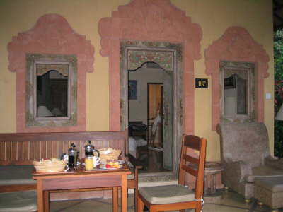 Euer Fr�hst�ck am Bungalow