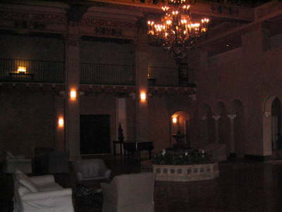 Lobby des Roosevelt - extravagant !!