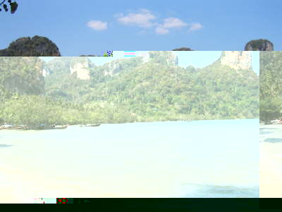 Ostseite von Railay - halt nicht sooo sch�ne Str�nde