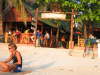 Shill out beim Sundwon miit Blick auf die BoBo�s Passage