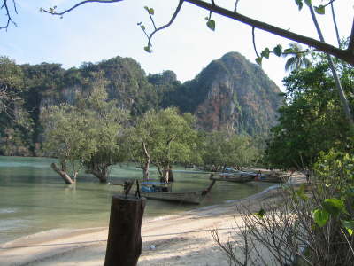 Nochmal die Ostseite von Railay