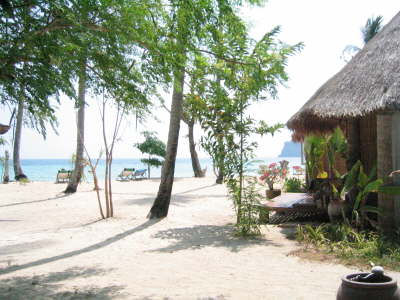 .... vom Bungalow aus !!!