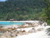 Blick vom Beach des Coral View